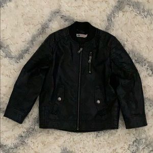 Kids leather jacket